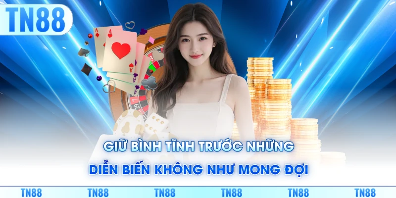 Giữ bình tĩnh trước những diễn biến không như mong đợi